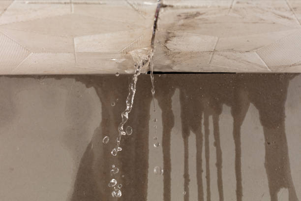 Professional Burst Pipe Cleanup technician working in Portersville, PA